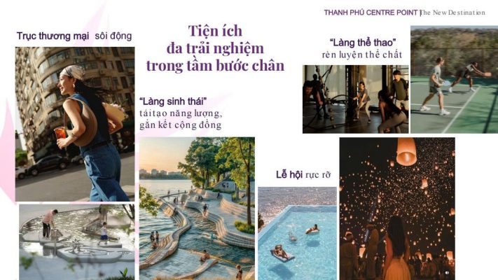 Trục thương mại sôi động tại phân khu Hội Phú Thanh Phú Centre Point