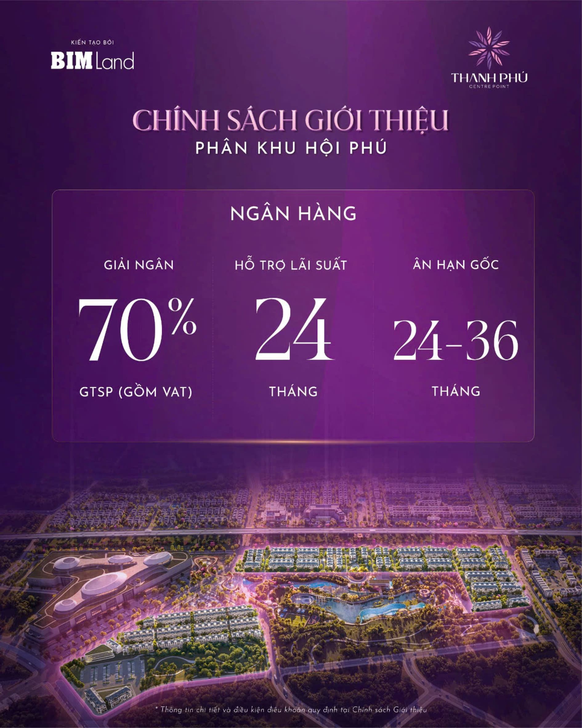 Bảng tiến độ thanh toán chuẩn chiết khấu 5% phân khu Hội Phú