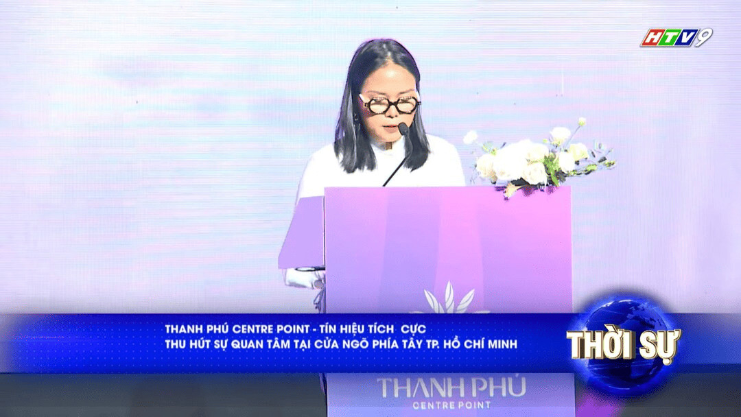 Bản tin HTV9 đưa tin về sự kiện ra mắt dự án Thanh Phú Centre Point thu hút đông đảo nhà đầu tư
