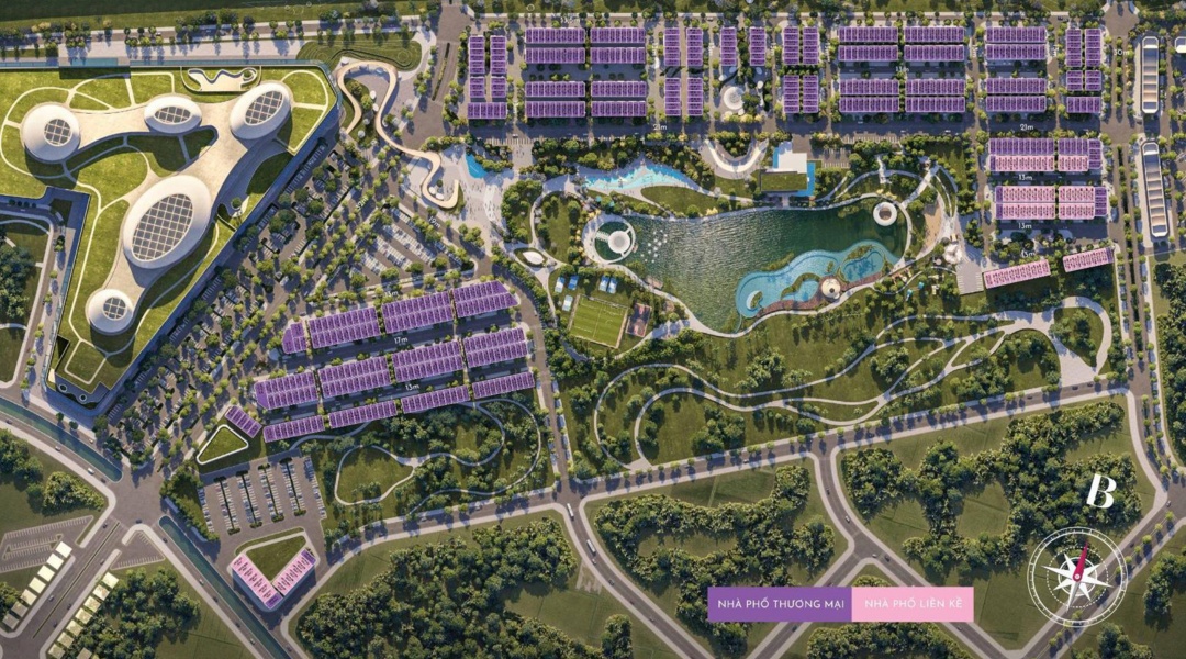 Nhà liền kề và nhà thương mại phân khu Hội Phú Thanh Phú Centre Point