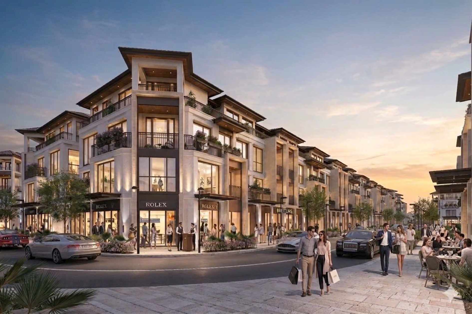 Mô hình Stripmall Thương Phú tại dự án Thanh Phú Centre Point mang đến trải nghiệm độc bản