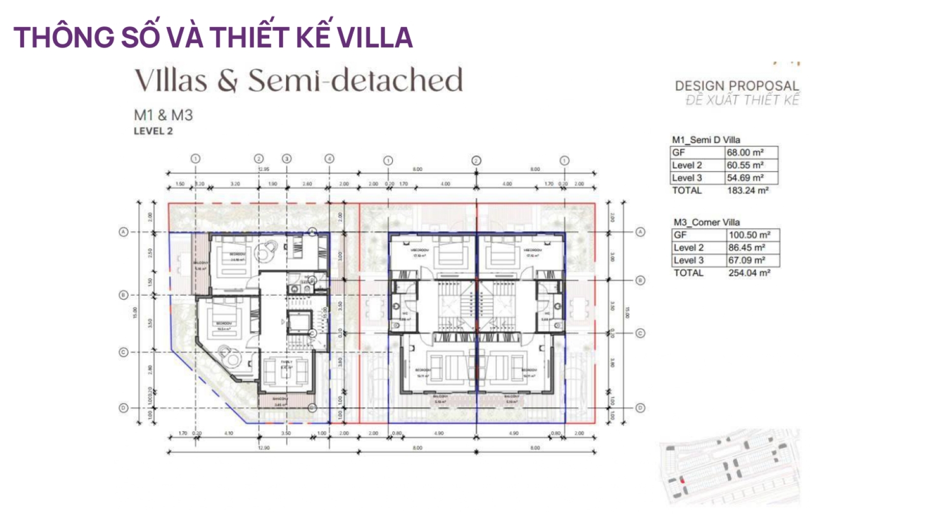 Thiết kế mặt bằng lầu 1 biệt thự Thương Phú