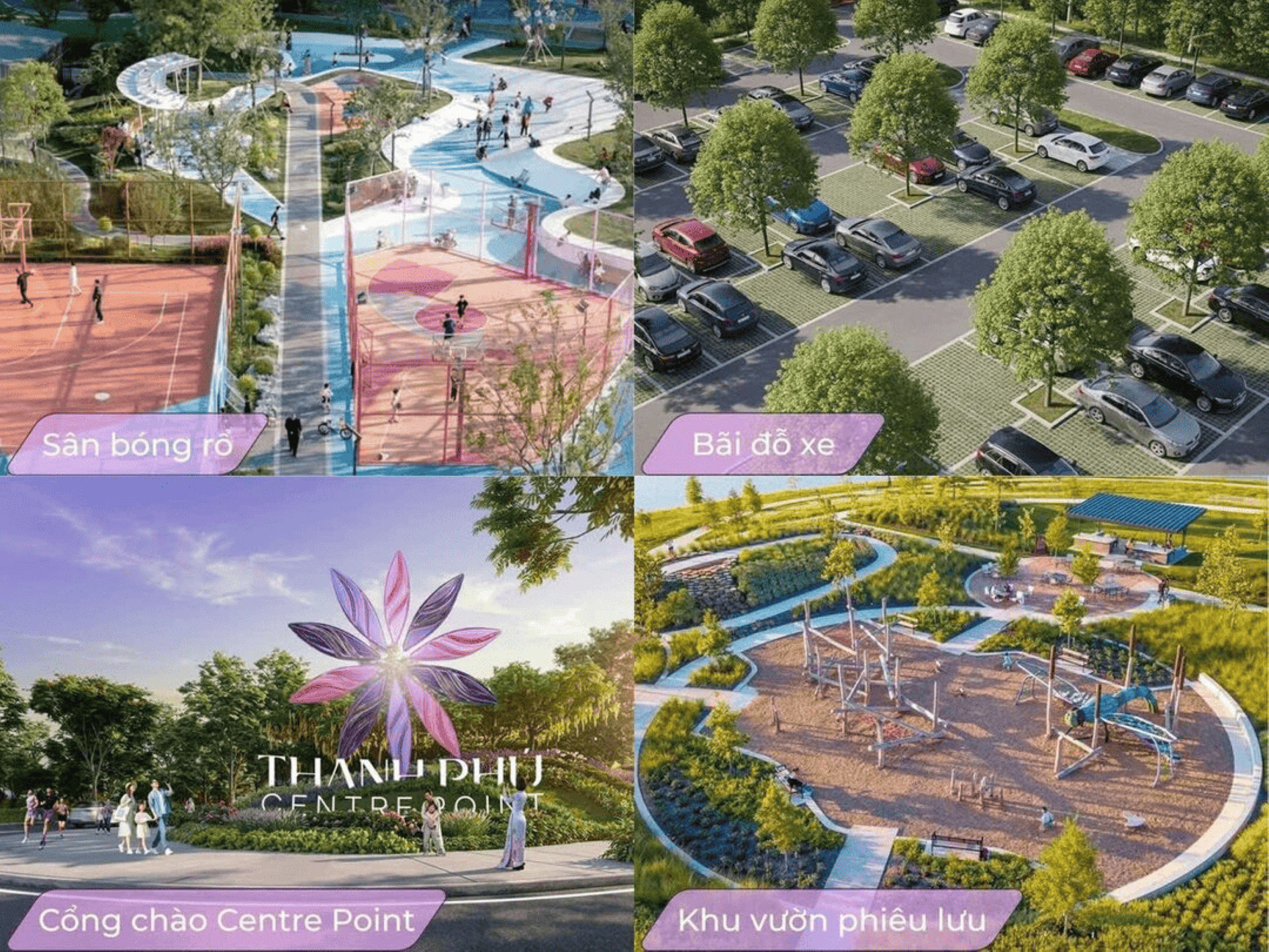 Hệ thống tiện ích nội khu đẳng cấp tại Thanh Phú Centre Point