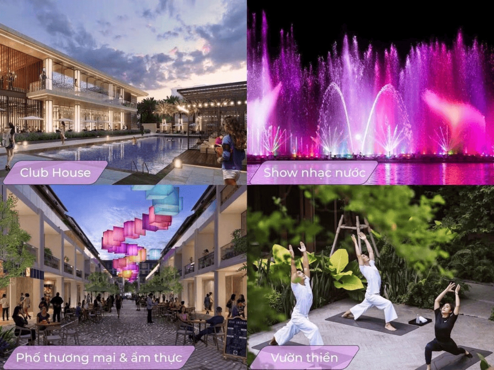 Vườn thiền tịnh tâm tại phân khu An Phú Thanh Phú Centre Point