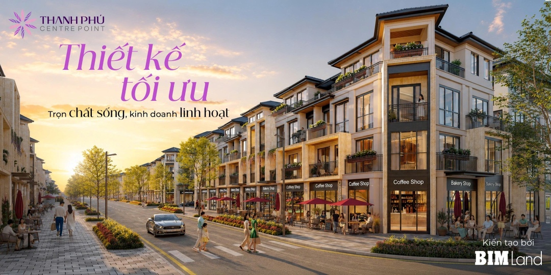 Phối cảnh thiết kế tối ưu tại phân khu Hội Phú dự án Thanh Phú Centre Point