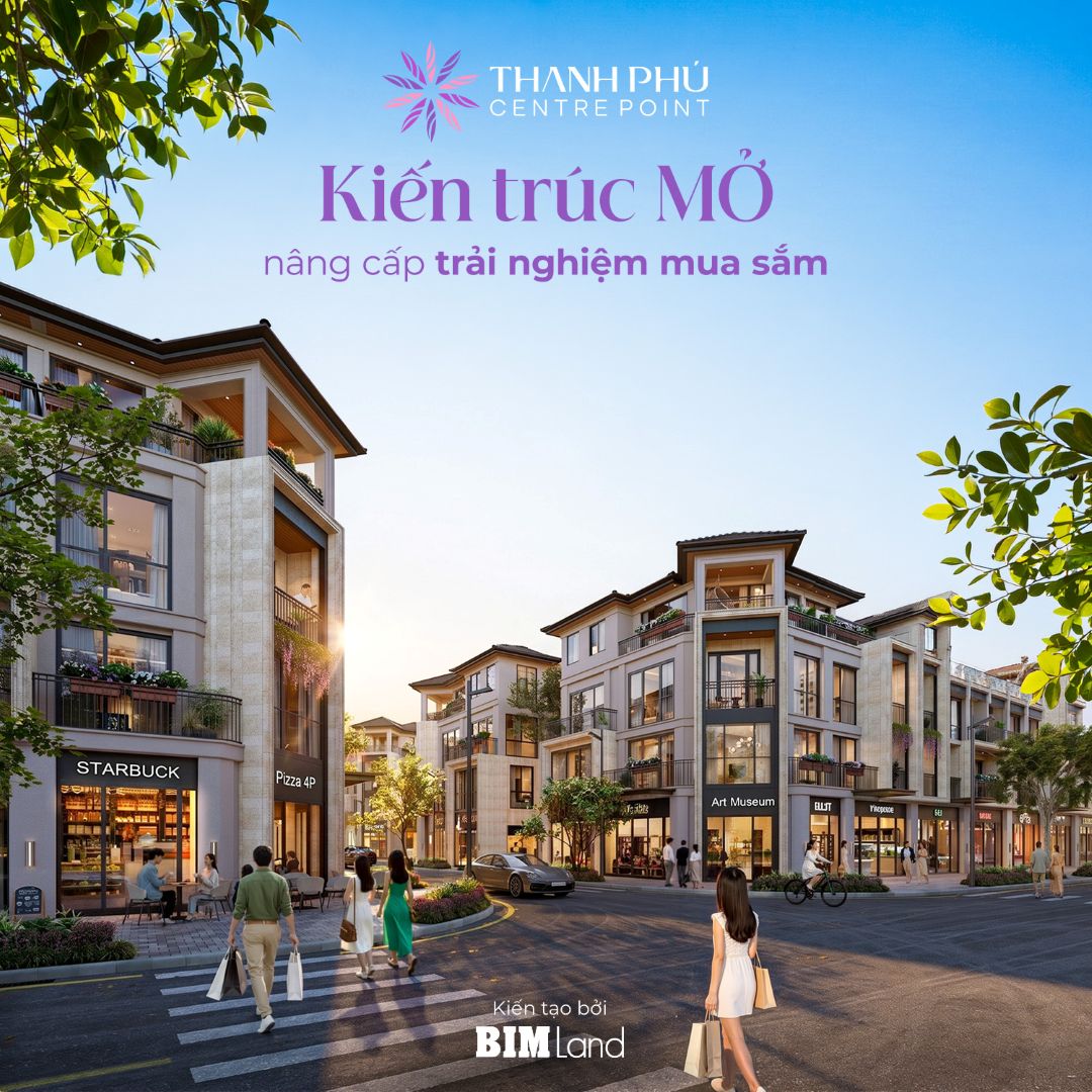 Kiến trúc mở nâng cấp trải nghiệm mua sắm Thanh Phú Centre Point