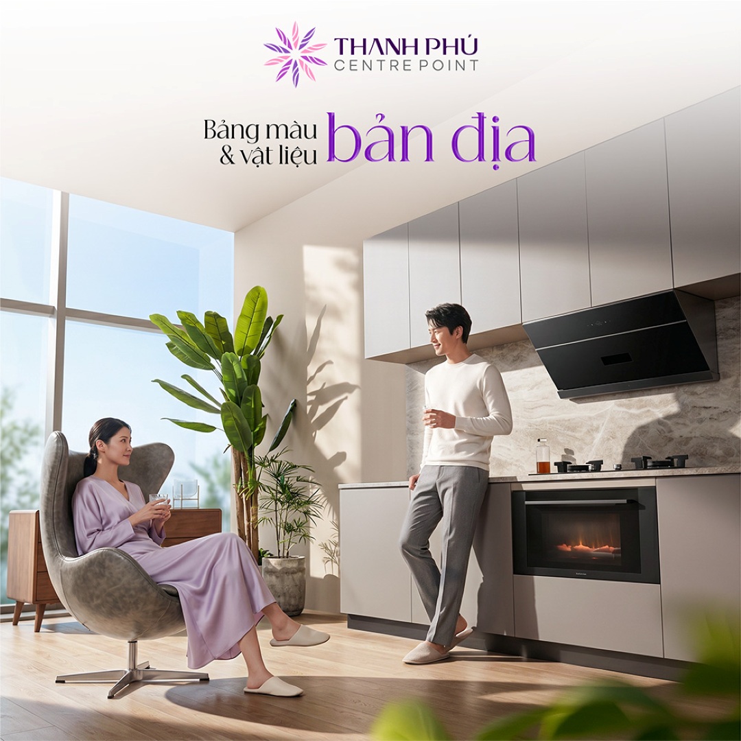 Bảng màu và vật liệu bản địa dự án Thanh Phú Centre Point