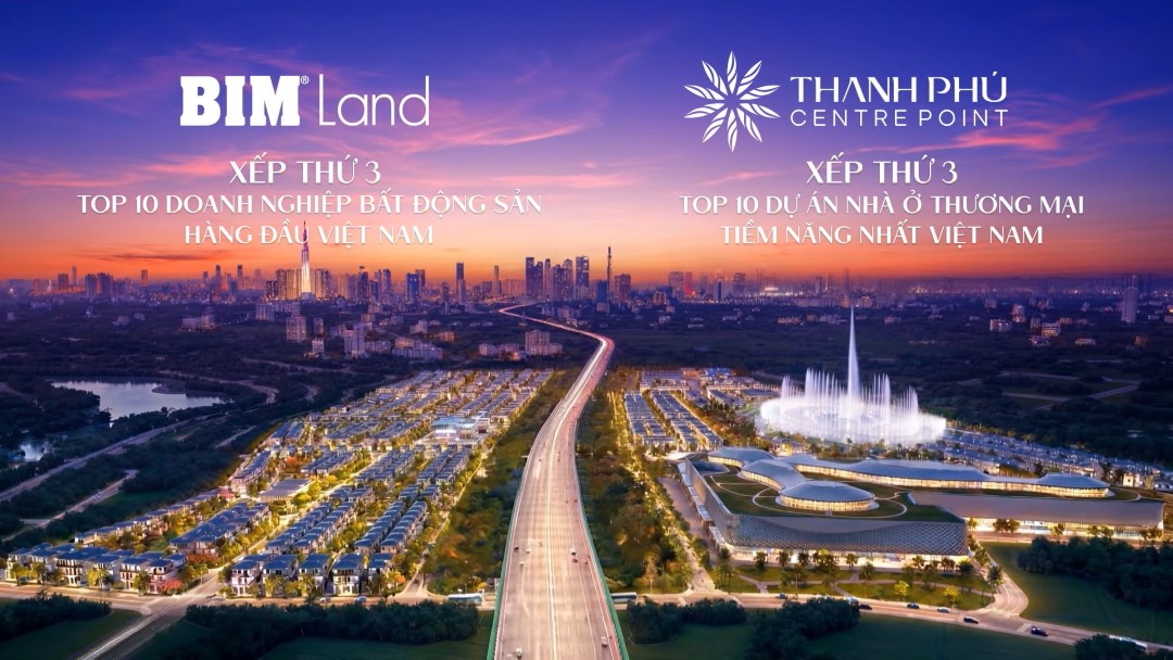 BIM Land vinh dự nhận giải tại Giải thưởng Quốc gia Bất động sản Việt Nam