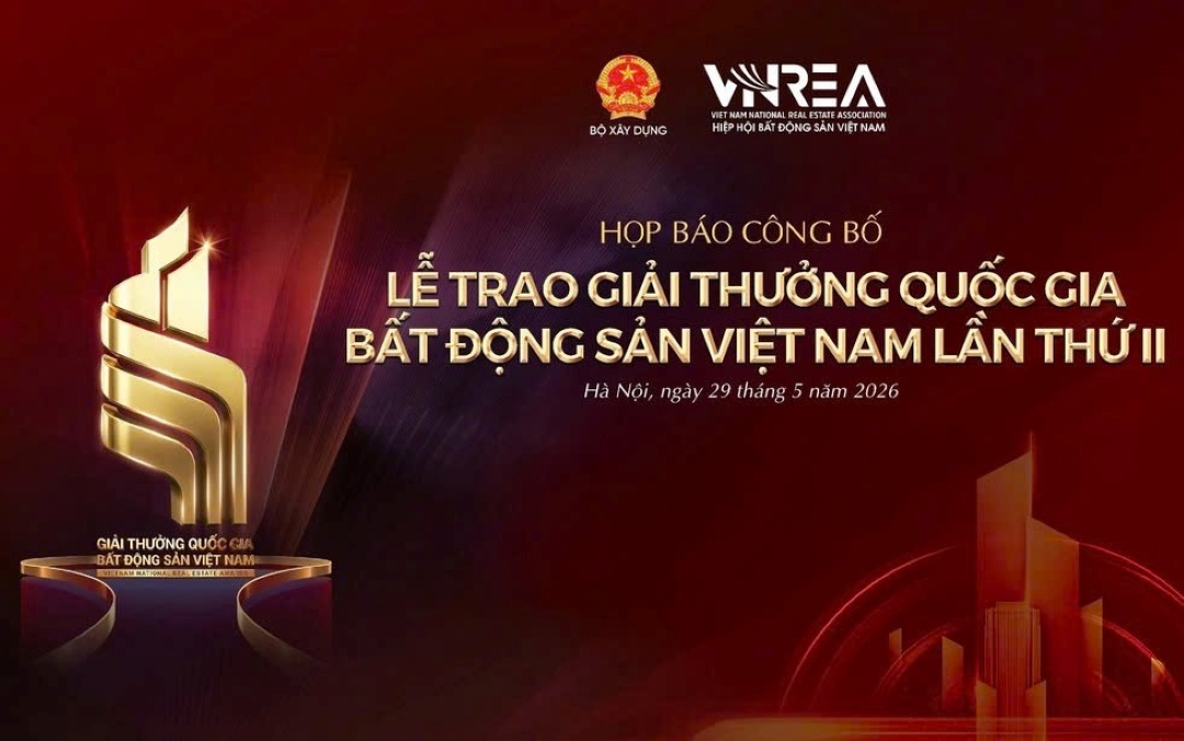 Lễ trao Giải thưởng quốc gia Bất động sản Việt Nam lần thứ 2