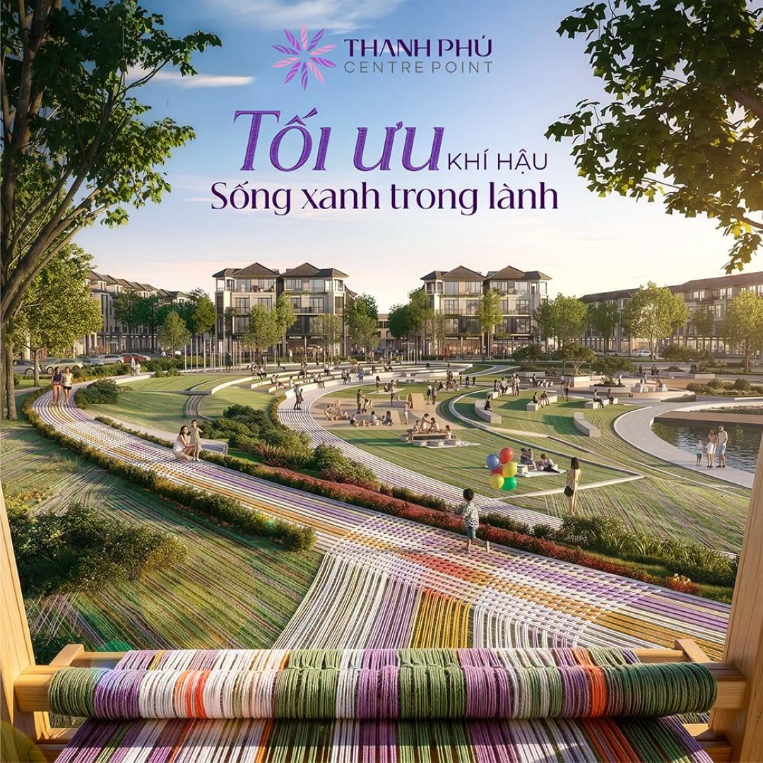 Tối ưu khí hậu sống xanh trong lành tại dự án