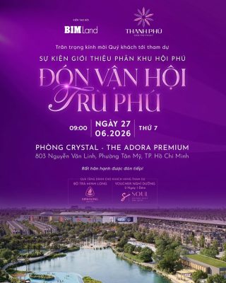sự kiện giới thiệu Phân Khu Hội Phú Thanh Phú Centre Point 27/06/2026