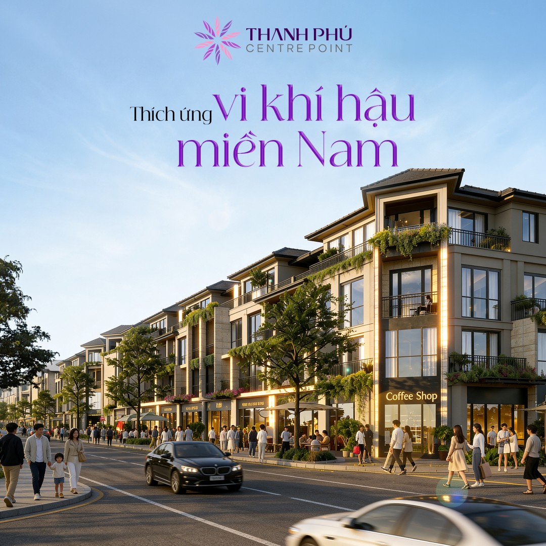 Giải pháp thiết kế vi khí hậu tại Thanh Phú Centre Point