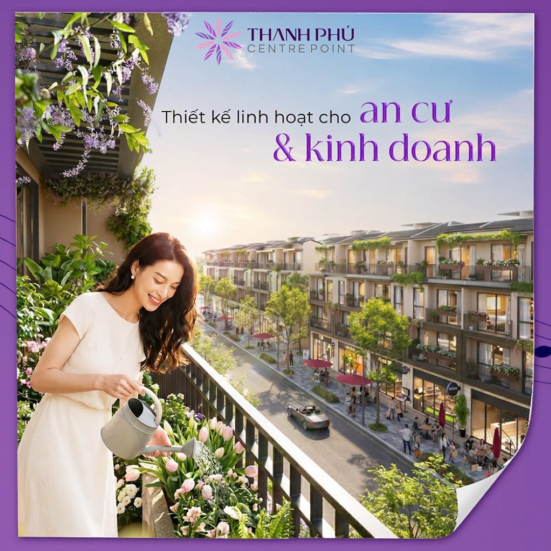 Quy hoạch phân tách lối đi riêng biệt tối ưu cho mô hình nhà phố thương mại đa chức năng
