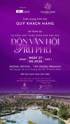 Thư Mời Sự Kiện Đón Vận Trù Phú Thanh Phú Centre Point