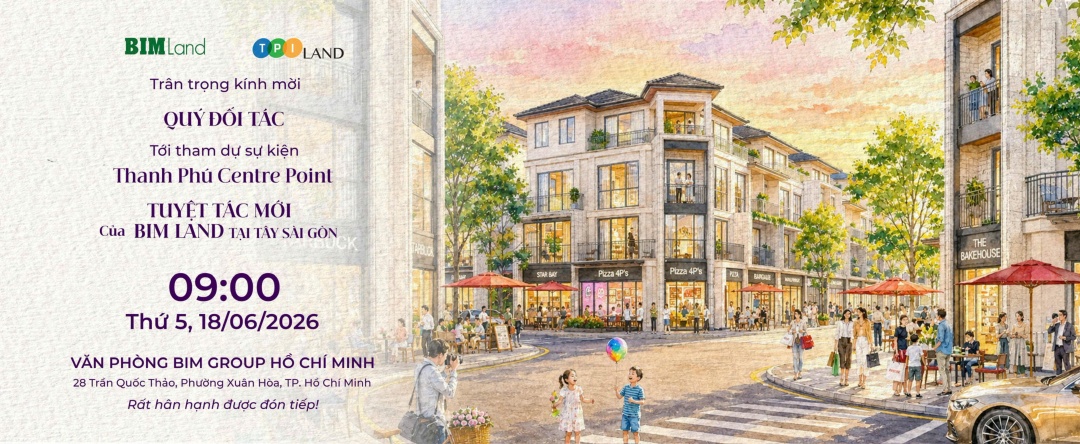 Phối cảnh không gian sống thượng lưu tại dự án mới của BIM Land