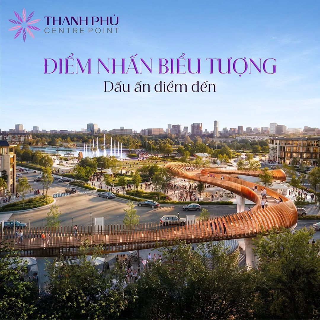 Cầu Rồng biểu tượng dự án Thanh Phú Centre Point