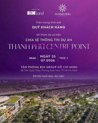 Thông Tin Thanh Phú Centre Point 25/07/2026