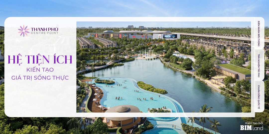 hệ tiện ích Thanh Phú Centre Point thiết kế chuẩn quốc tế