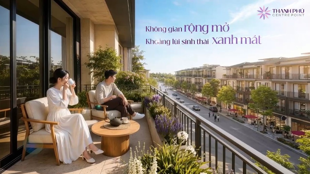 Không gian quy hoạch rộng mở đón trọn tiềm năng tăng giá tại Thanh Phú Centre Point