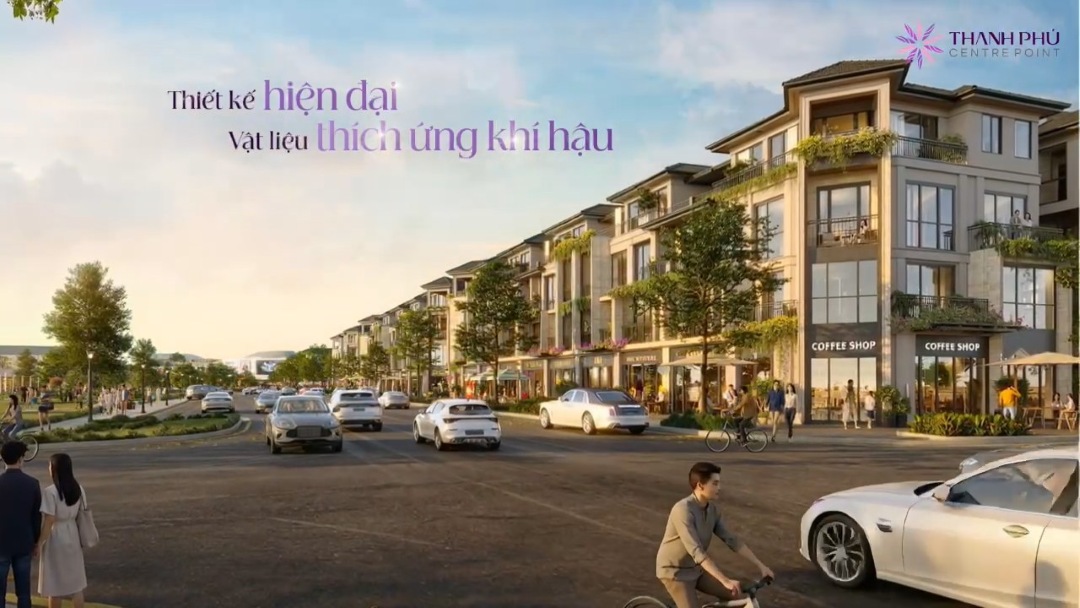 Thiết kế hiện đại và vật liệu thích ứng khí hậu của dự án