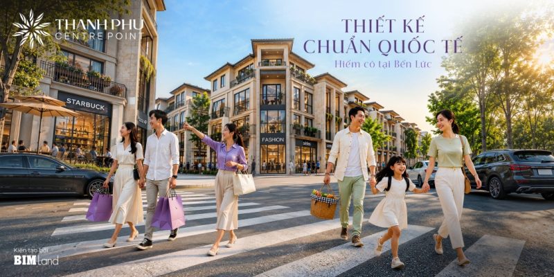 thiết kế chuẩn quốc tế tại Thanh Phú Centre Point