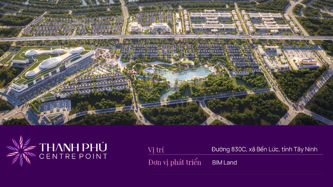 Vị trí chiến lược của dự án Thanh Phú Centre Point kết nối vùng kinh tế trọng điểm