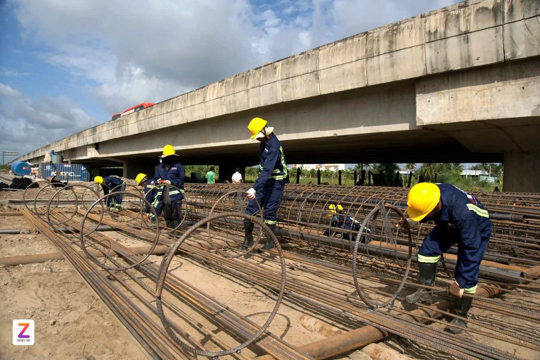 Toàn cảnh trạm dừng nghỉ Châu Thành quy mô lớn trên cao tốc