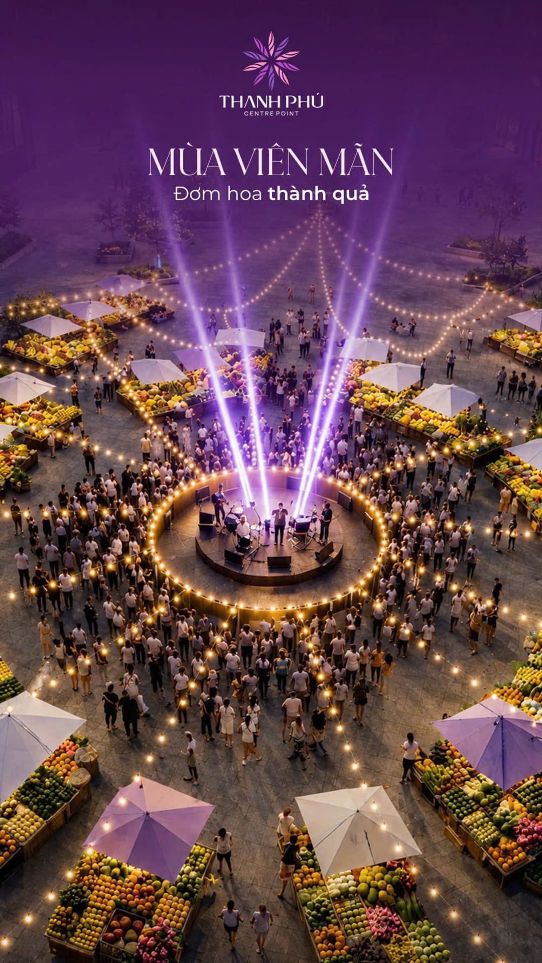 Mùa Viên Mãn sung túc trù phú tại quảng trường trung tâm Thanh Phú Centre Point