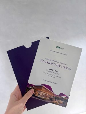 Thư Mời Sự Kiện Khai Trương Văn Phòng Bán Hàng Thanh Phú Centre Point