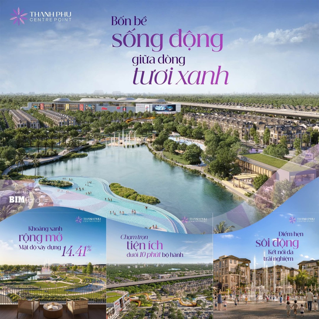 Không Gian Sống Xanh Tại Thanh Phú Centre Point