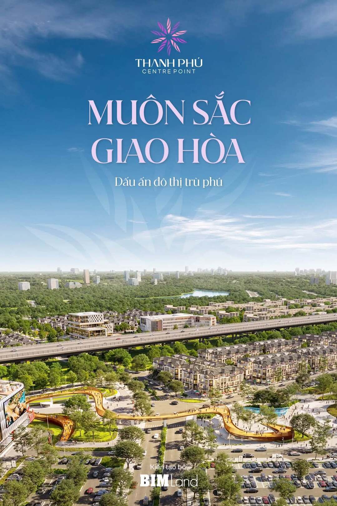 Muôn sắc giao hòa tại khu đô thị Thanh Phú Centre Point kiến tạo bởi BIM Land