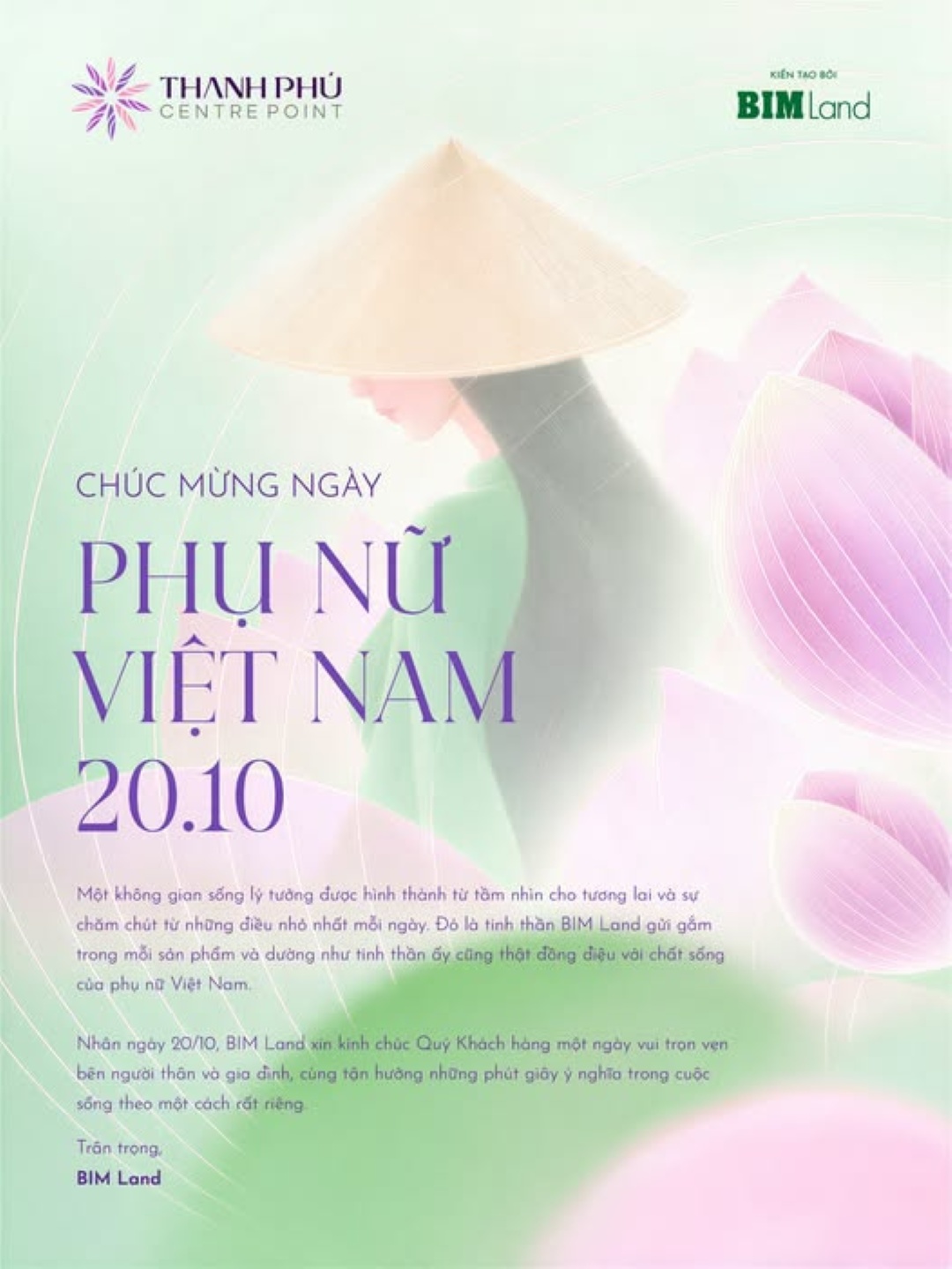 Thanh Phú Centre Point Chúc Mừng Ngày Phụ Nữ Việt Nam 20/10
